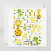 Verjaardagskaart uitnodiging (Achterkant)