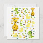 Verjaardagskaart uitnodiging (Voorkant)