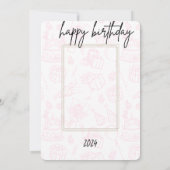 Verjaardagskaart / uitnodiging  (Achterkant)