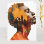 Verjaardagskaart Urban Dreams Kaart (Gele Bloem)