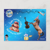 Verjaardagskaart van Charlotte Briefkaart (Achterkant)