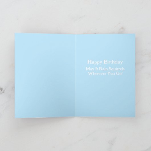 Verjaardagskaart van de hond kaart (Binnen)