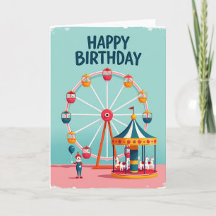 Verjaardagskaart van Joyful Park Kaart