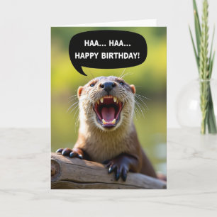 Verjaardagskaart van Lachend Zoogdier Kaart