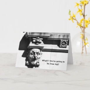 Verjaardagskaart Verraste Waterspuwer Grappig Scha Kaart