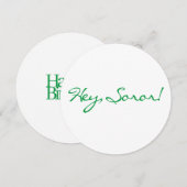 verjaardagskaart voor 1908 kaart (Voorkant / Achterkant)