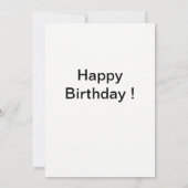 verjaardagskaart voor ballonnen kaart (Achterkant)