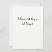 verjaardagskaart voor ballonnen kaart (Achterkant)