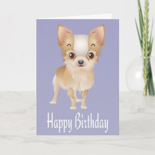 Verjaardagskaart voor Chihuahua-hondje Kaart