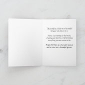Verjaardagskaart voor danser kaart (Binnen)