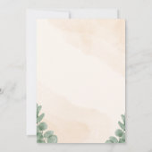 Verjaardagskaart voor de baby kaart (Achterkant)