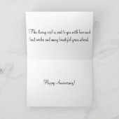 Verjaardagskaart voor een lieve dochter en schoonz kaart (Binnen)