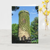 Verjaardagskaart voor een predikant kaart (Gele Bloem)