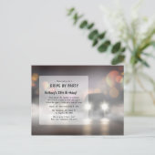 Verjaardagskaart voor een rit langs het feest 's n briefkaart (Staand voorkant)