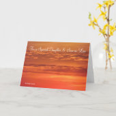 Verjaardagskaart voor een speciale dochter en 'zoo kaart (Gele Bloem)