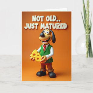 Verjaardagskaart voor een stoere hond kaart