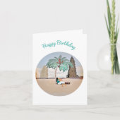 Verjaardagskaart voor haar kaart (Voorkant)