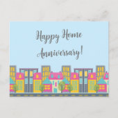 Verjaardagskaart voor hypotheekverstrekker met fot briefkaart (Voorkant)