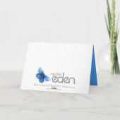 Verjaardagskaart voor jongens bedankt voor komst (Achterkant)