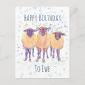 Verjaardagskaart voor jou briefkaart (Voorkant)