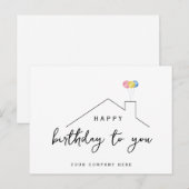 Verjaardagskaart voor Kelly Briefkaart (Voorkant / Achterkant)