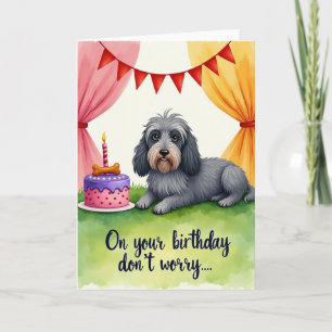 Verjaardagskaart voor lieve honden kaart
