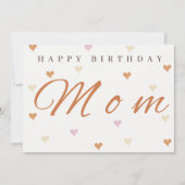 Verjaardagskaart voor mama kaart (Voorkant)