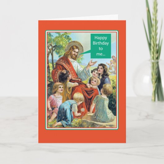 Verjaardagskaart voor mezelf kaart (Voorkant)