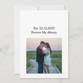 Verjaardagskaart voor mijn man kaart (Achterkant)