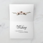 Verjaardagskaart voor moeder, 101. De kaars en het Kaart (Binnen)