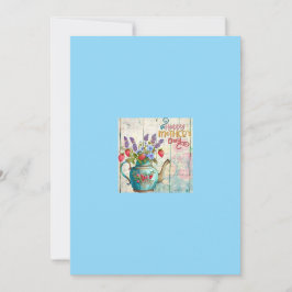 Verjaardagskaart voor Moederdag Feestdagenkaart