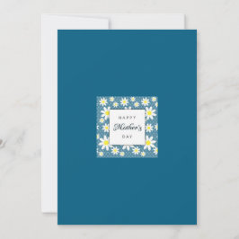 Verjaardagskaart voor Moederdag Feestdagenkaart