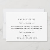 Verjaardagskaart voor papa met grappige tekst kaart (Achterkant)