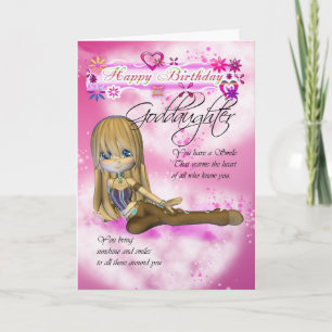 Verjaardagskaart voor peetdochter, Moonies Cutie P Kaart