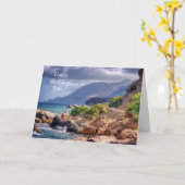 Verjaardagskaart voor predikant kaart (Gele Bloem)