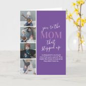 Verjaardagskaart voor stiefmoeder met Moederdag fo Kaart (Gele Bloem)