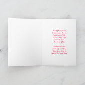 Verjaardagskaart voor Surfer Girl Kaart (Binnen)