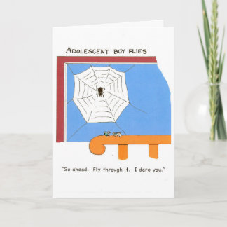 Verjaardagskaart voor tienerjongens kaart