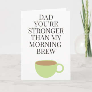 Verjaardagskaart voor vader/dag kaart