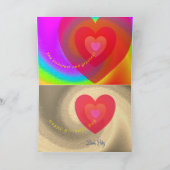 Verjaardagskaart voor vader kaart (Binnen)