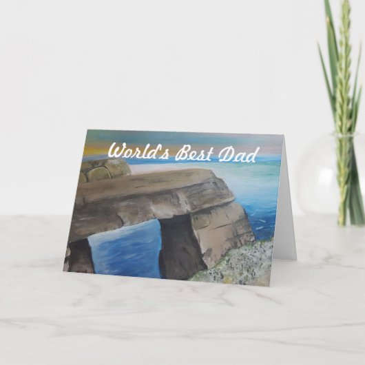 Verjaardagskaart voor Vader Kaart (Voorkant)