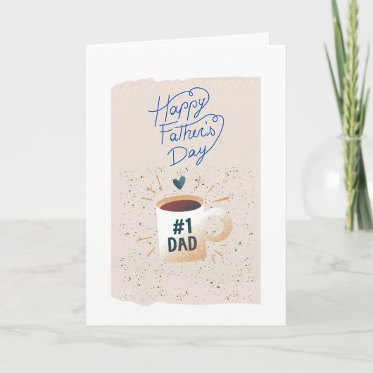 Verjaardagskaart voor Vaderdag Kaart (Voorkant)
