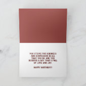 Verjaardagskaart voor vegetariërs met boerderijdie kaart (Binnen)