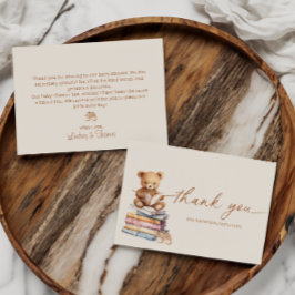 Verjaardagskaart voor verhalenboek teddybeer babys kaart