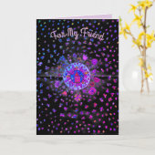 Verjaardagskaart voor vriend(in) - kaart (Gele Bloem)