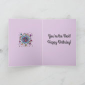 Verjaardagskaart voor vriend - kaart (Binnen)