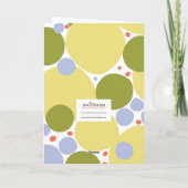 Verjaardagskaart voor vrouw die van koken houdt! kaart (Achterkant)