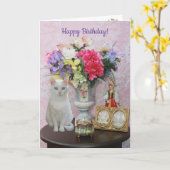  verjaardagskaart voor Vrouw relatief Kaart (Gele Bloem)