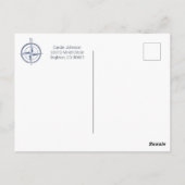 Verjaardagskaart voor zeilers, elke leeftijd briefkaart (Achterkant)