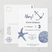 Verjaardagskaart voor zeilers van elke leeftijd briefkaart (Voorkant / Achterkant)